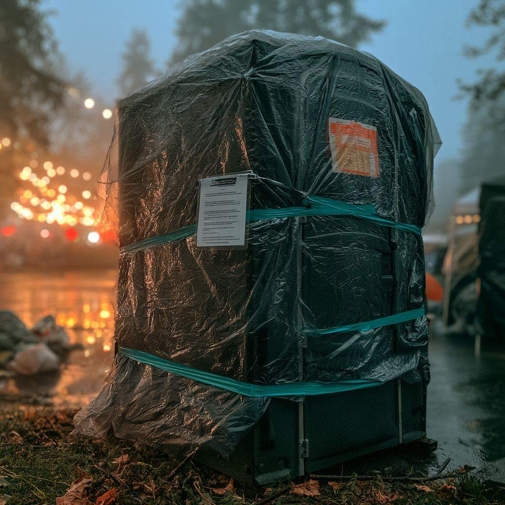 A decertified unit, wrapped